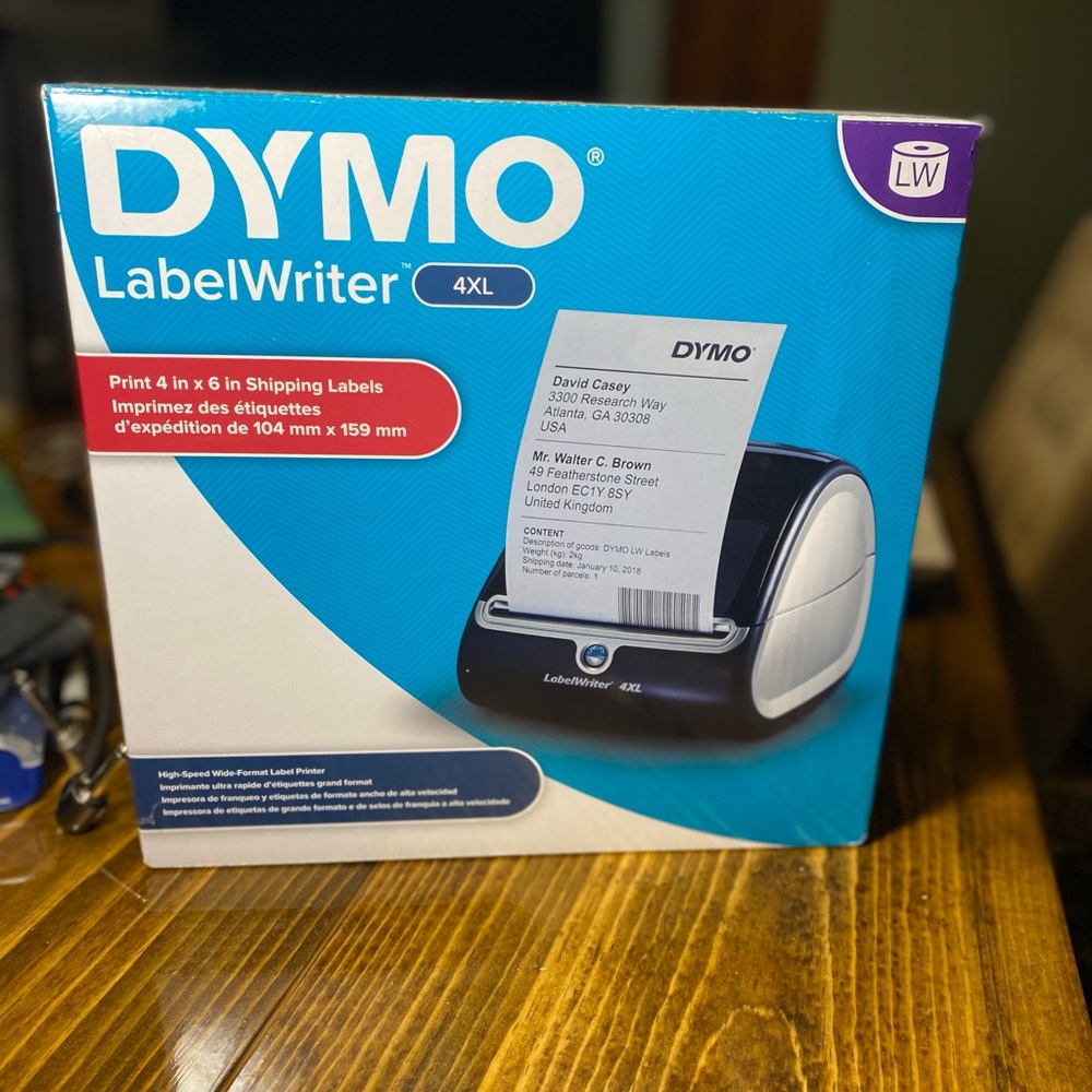 Label printer for shipping labels